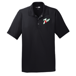 Image of 7up Black Gripper Polo