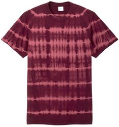 Image of Allover Stripe Tie-Dye Tee