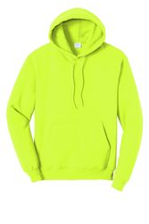 Image of Safety Green Core Fleece Pullover Hooded Sweatshirt