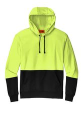 Image of Safety Yellow Enhanced Visibility Fleece Pullover Hoodie