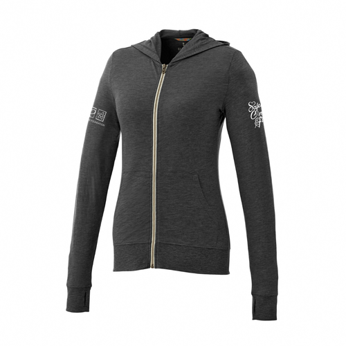 Ladies' Garner Knit Full Zip Hoody image thumbnail
