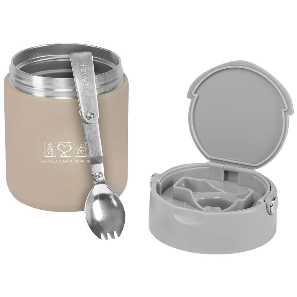 20oz Urban Peak® Vacuum Food Jar with Spork primary image