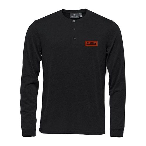 Men's Henley Long Sleeve (FINAL STOCK) image thumbnail