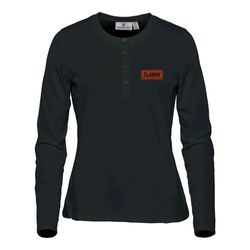 Image of Women's Henley Long Sleeve (FINAL STOCK)