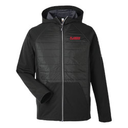 Image of Unisex Lite Hybrid Jacket-Black