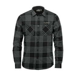 Image of Men's Santa Fe Long Sleeve Shirt | Carbon (FINAL STOCK)