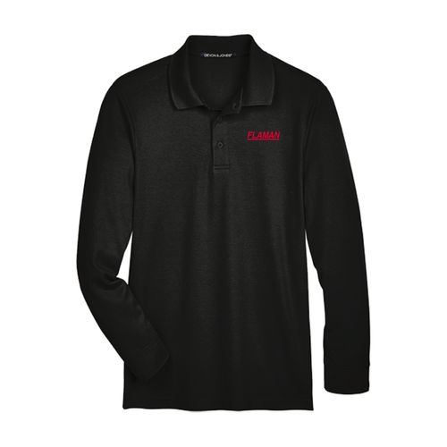 Men's Devon & Jones Long Sleeve Polo image thumbnail