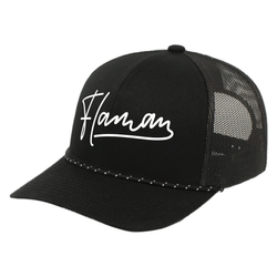 Image of Flaman Cursive Snapback Braid Cap