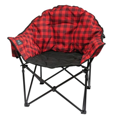 Lazy Bear Chair - Red Plaid image thumbnail