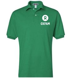 Image of OXFAM - Jersey Knit Sport Polo