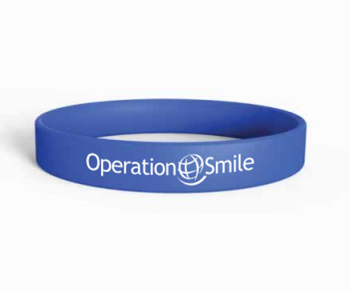 Operation Smile - Recycled Silicone Wristband image thumbnail