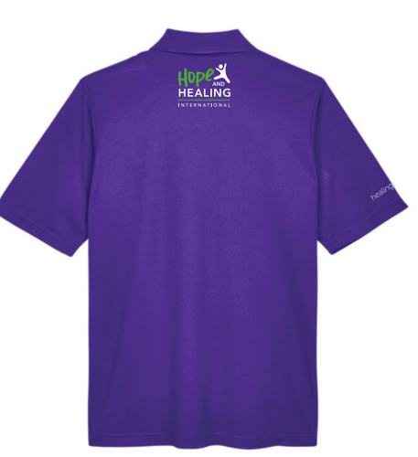 Hope and Healing - Jersey Knit Sport Polo image thumbnail