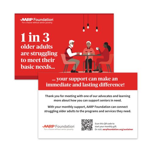AARPF - Leave Behind Card image thumbnail