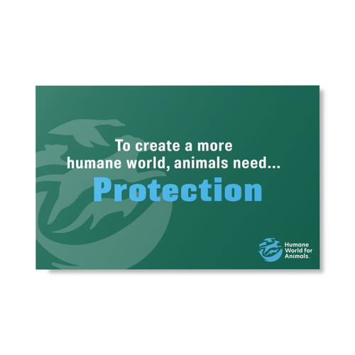 Humane World - Animals Need Sign image thumbnail