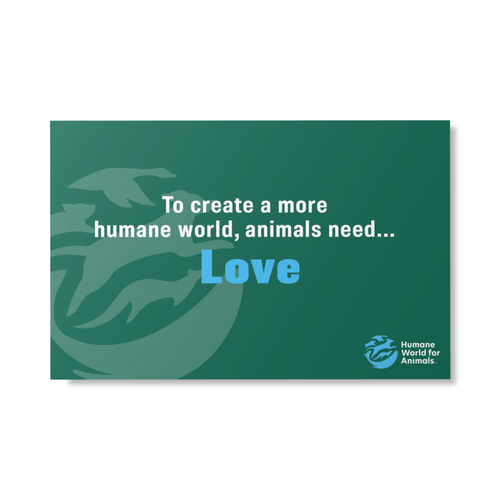 Humane World - Animals Need Sign image thumbnail