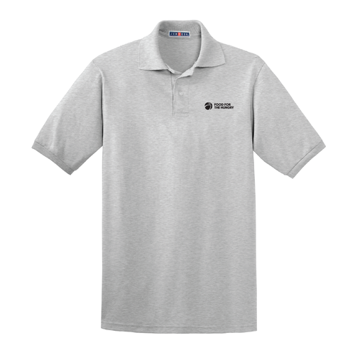 Food For The Hungry - Grey Polos image thumbnail