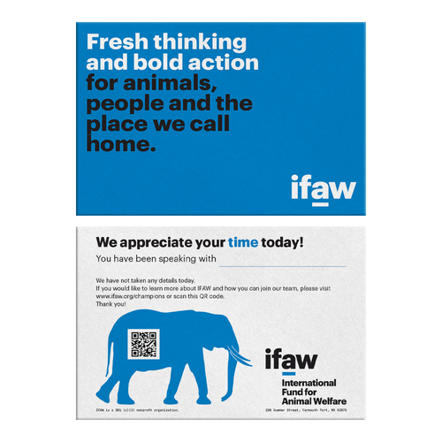 IFAW - Postcards image thumbnail