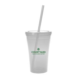 Image of 16 Oz. Sunsplash Double Wall Tumbler