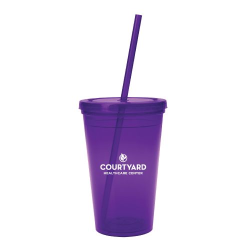 16 Oz. Sunsplash Double Wall Tumbler image thumbnail