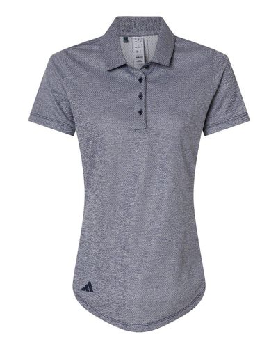 Adidas Women's Space Dyed Polo - A592 image thumbnail