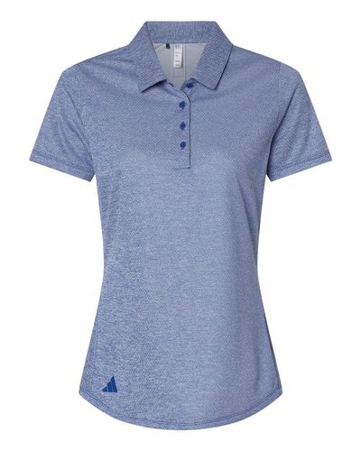 Adidas Women's Space Dyed Polo - A592 image thumbnail