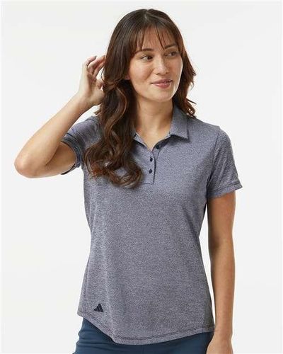 Adidas Women's Space Dyed Polo - A592 image thumbnail
