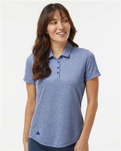 Adidas Women's Space Dyed Polo - A592 image thumbnail