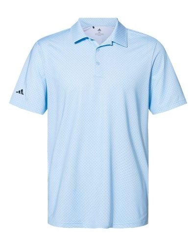 adidas Diamond Dot Print Polo - A498 image thumbnail