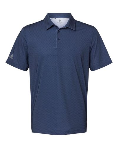adidas Diamond Dot Print Polo - A498 image thumbnail