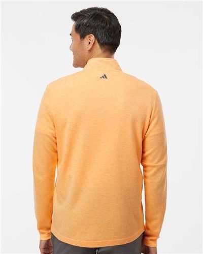 adidas 3-Stripes Quarter-Zip Sweater - A554 image thumbnail