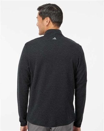 adidas 3-Stripes Quarter-Zip Sweater - A554 image thumbnail