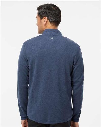 adidas 3-Stripes Quarter-Zip Sweater - A554 image thumbnail