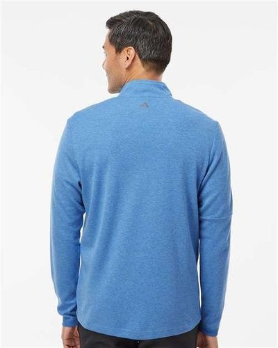 adidas 3-Stripes Quarter-Zip Sweater - A554 image thumbnail