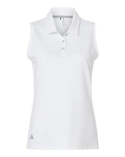 adidas Women's Ottoman Sleeveless Polo - A1005 image thumbnail