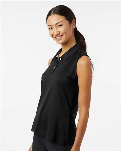 adidas Women's Ottoman Sleeveless Polo - A1005 image thumbnail