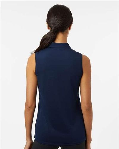 adidas Women's Ottoman Sleeveless Polo - A1005 image thumbnail