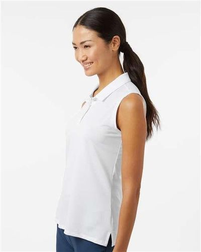 adidas Women's Ottoman Sleeveless Polo - A1005 image thumbnail