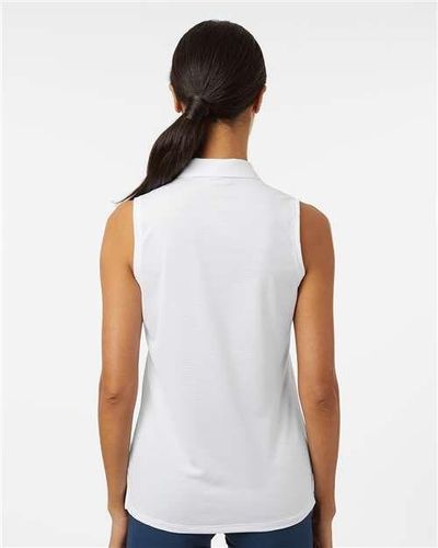 adidas Women's Ottoman Sleeveless Polo - A1005 image thumbnail