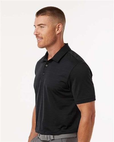 adidas Textured Stripe Polo - A704 image thumbnail