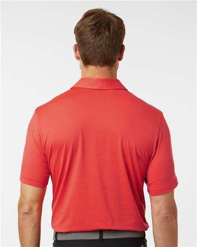 adidas Textured Stripe Polo - A704 image thumbnail