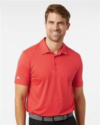 Image of adidas Textured Stripe Polo - A704