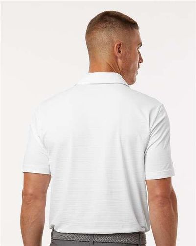 adidas Textured Stripe Polo - A704 image thumbnail