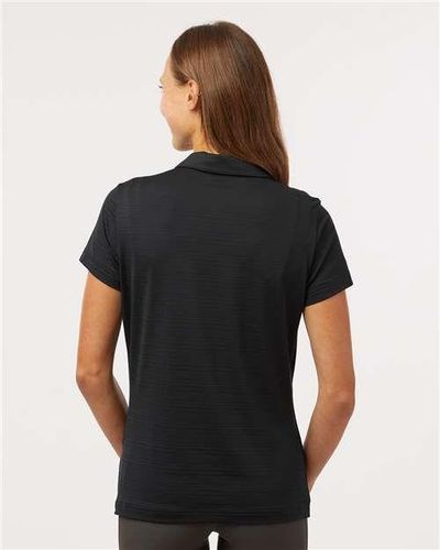 adidas Women's Textured Stripe Polo - A707 image thumbnail