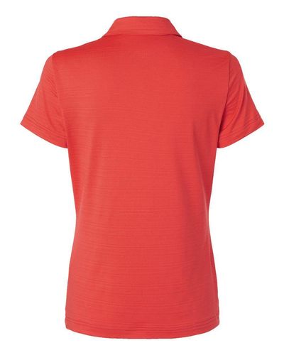 adidas Women's Textured Stripe Polo - A707 image thumbnail
