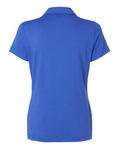 adidas Women's Textured Stripe Polo - A707 image thumbnail