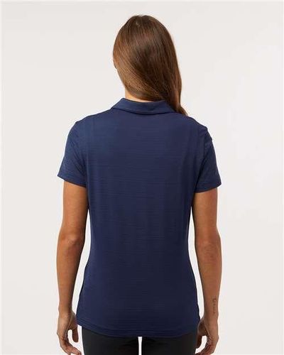 adidas Women's Textured Stripe Polo - A707 image thumbnail