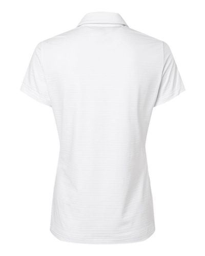 adidas Women's Textured Stripe Polo - A707 image thumbnail