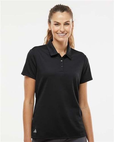 adidas Women's Micro Pique Polo - A581 image thumbnail