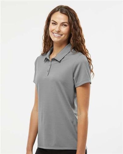 adidas Women's Micro Pique Polo - A581 image thumbnail