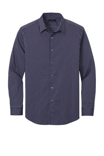 Brooks Brothers Tech Stretch Patterned Shirt BB18006 image thumbnail